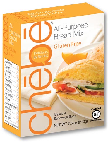 All-Purpose Bread Mix: 8-pack case - 7.5 oz. per package - chebe